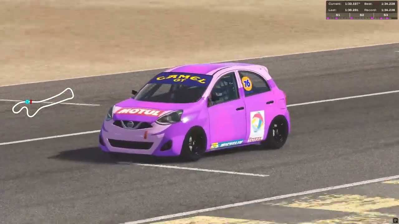 Mar y Valle de Trelew - TN Clase 2  Nissan March - 1:34.228