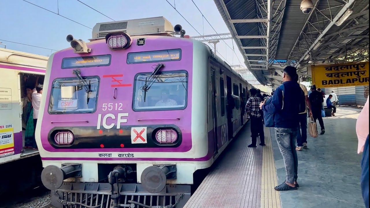 3&4 Line work Update Between Badlapur and Kalyan Jn ll Mumbai Local Train Journey 
