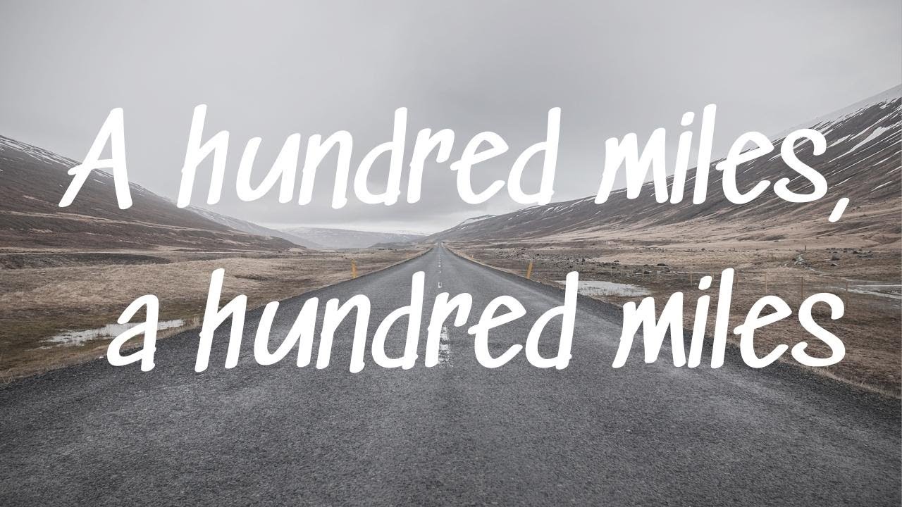 Five Hundred Miles (Lyrics) - Justin Timberlake #fivehundredmiles #justintimberlake #trending