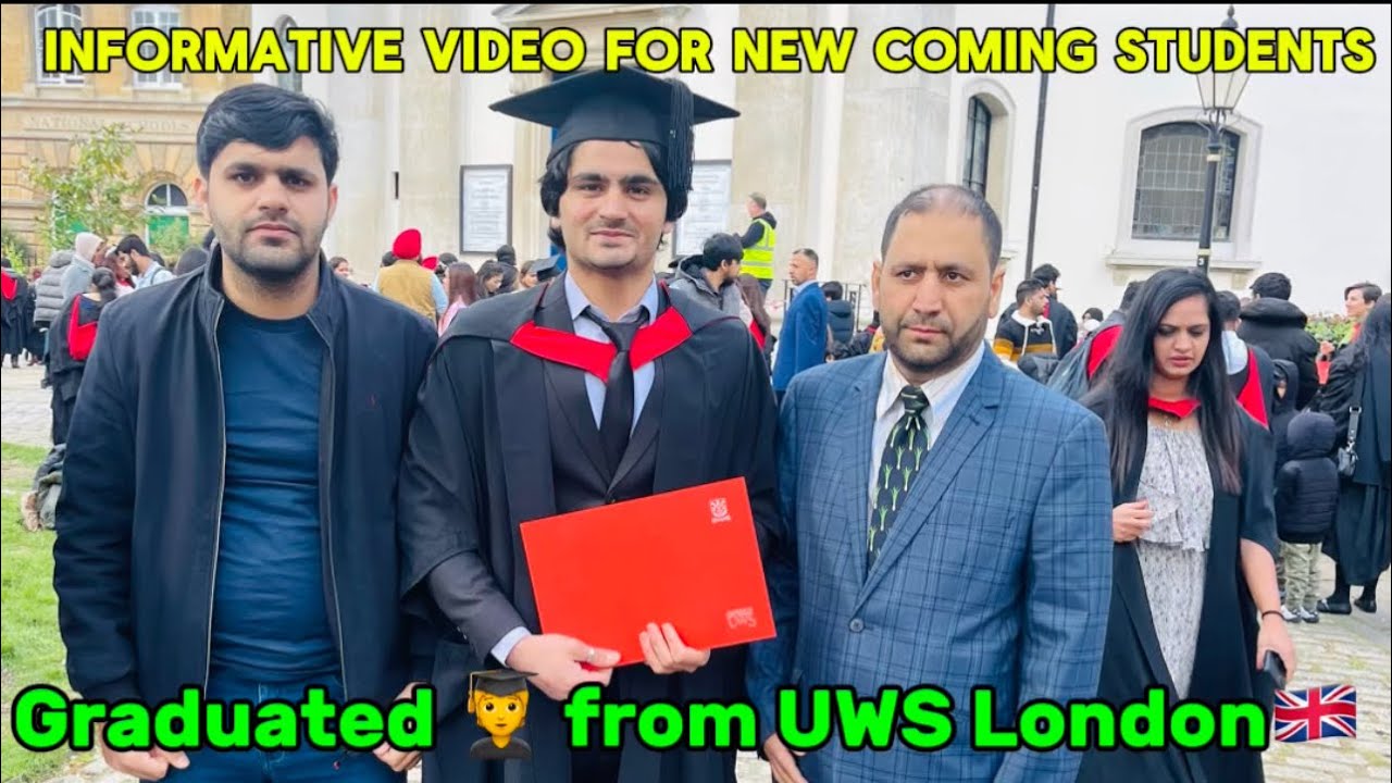Graduation ceremony University of the West of Scotland London Campus (UWS)