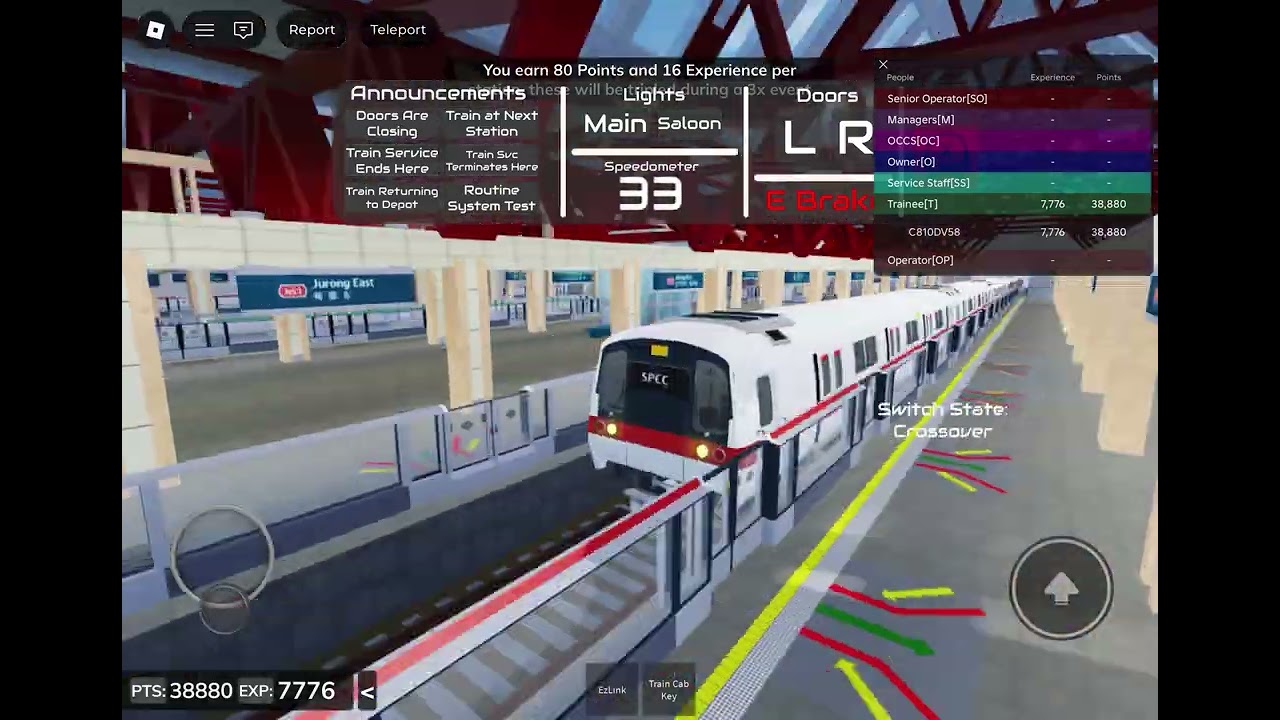 Roblox SPCC NSEWL 2024 SIE C651 211/212 From Ulu Pandan Depot to NS2 Bukit Batok