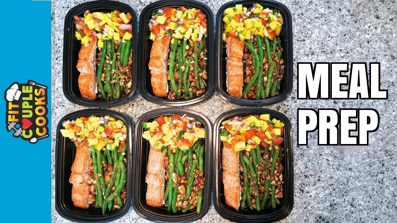 How to Meal Prep - Ep. 58 - SALMON MANGO SALSA