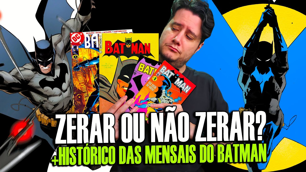 🦇📚DEVERIA TER ZERADO? Batman Pela Panini + Histórico das Revistas Mensais do Batman no Brasil!