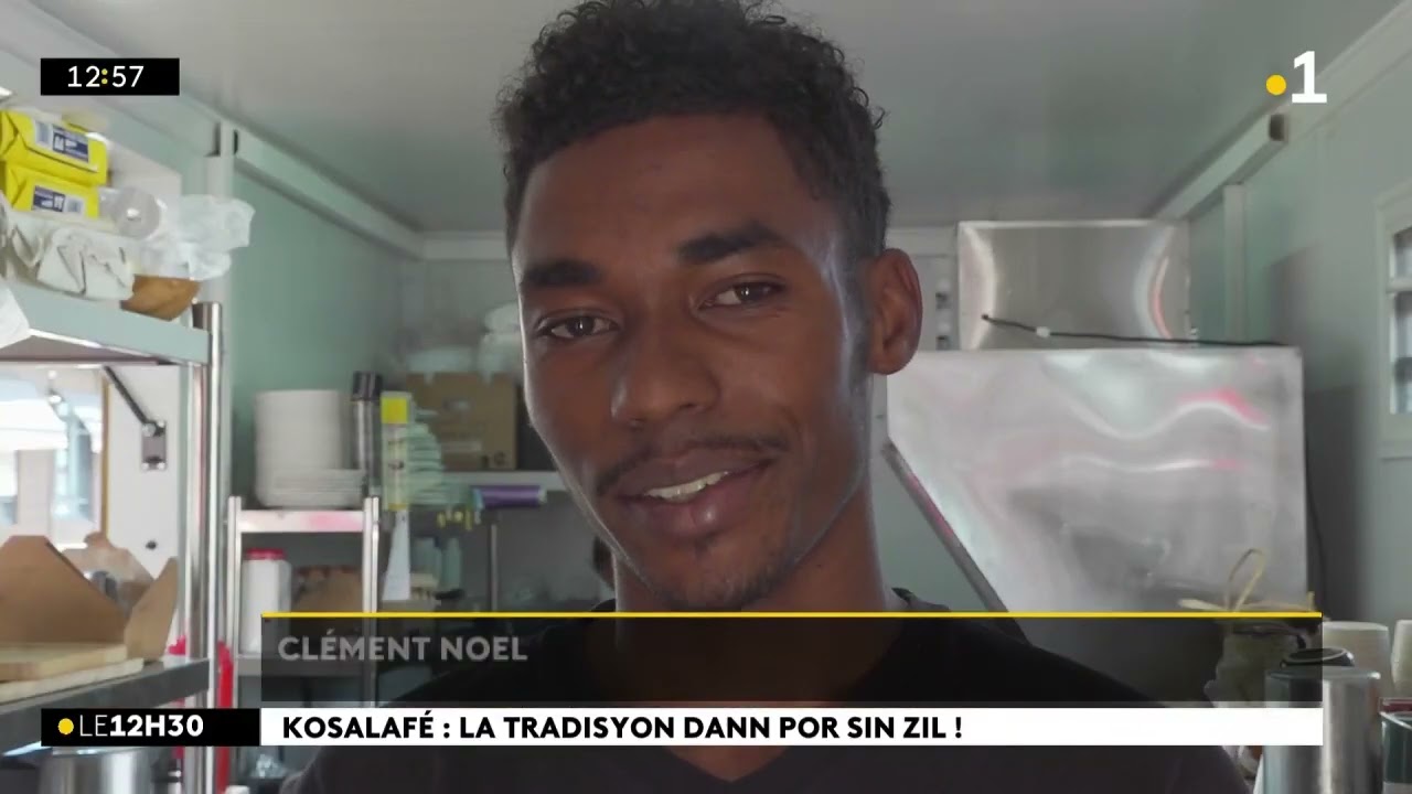 Kosalafé ! La tradisyon dann por Sinzil ! In bon risofé in galèt manyok… Hermina Lasson parti war Je