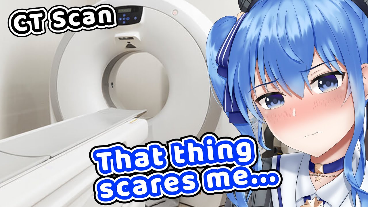 Suisei is Really Scared of CT Scans【Hololive | Hoshimachi Suisei】