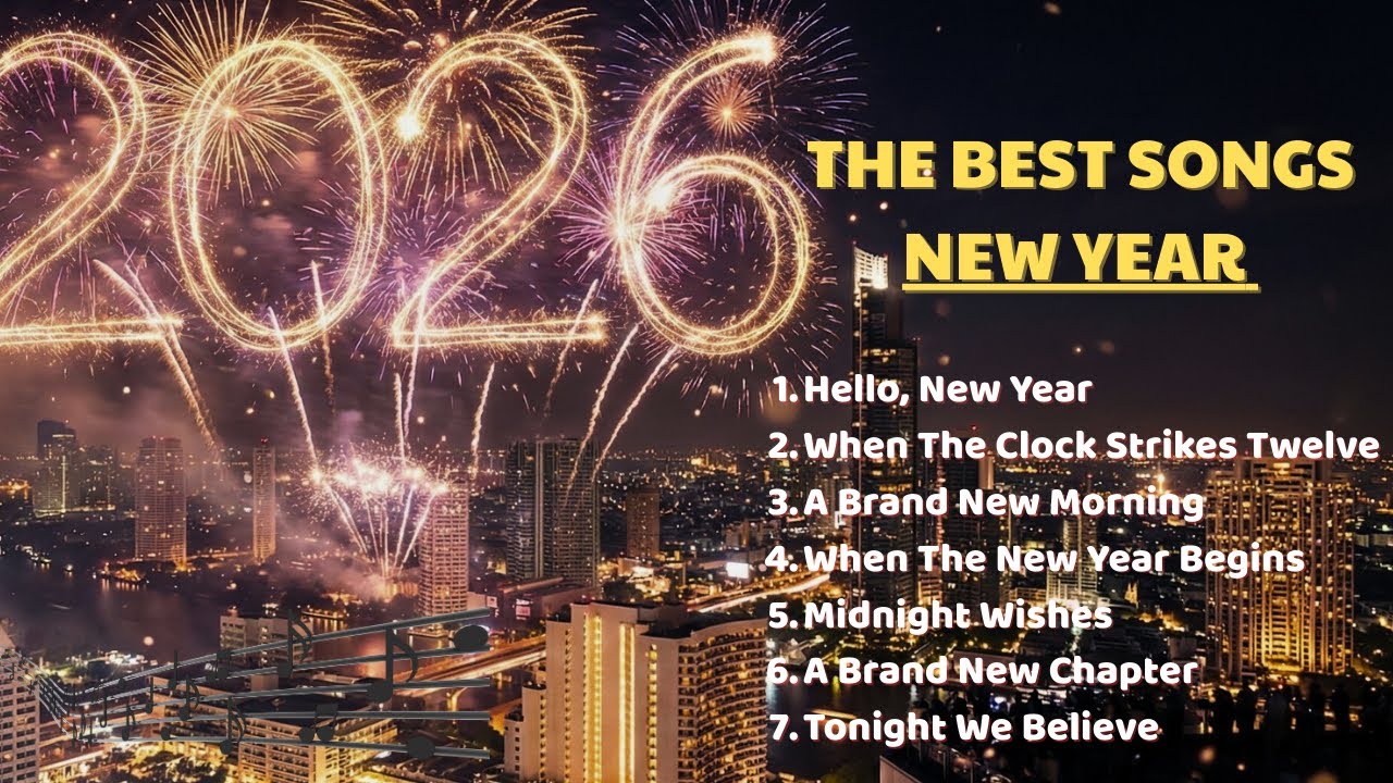 Happy New Year 2026 🎉 | Warm & Joyful New Year Songs | Feel-Good Music to Welcome the Year