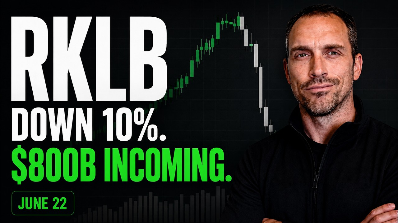 RKLB Joined the Nasdaq 100 and Immediately Dropped 10%. Here's the Setup.