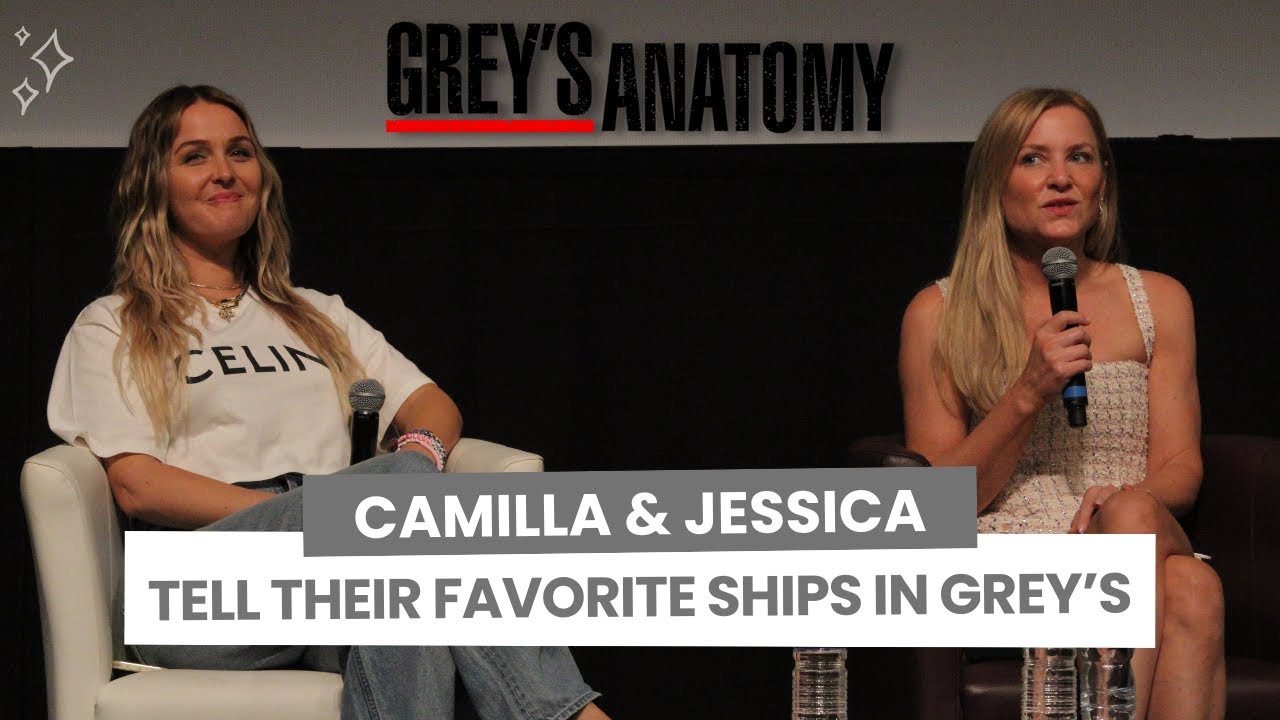 Jessica Capshaw and Camilla Luddington talk about Grey's Anatomy and their favorite ships