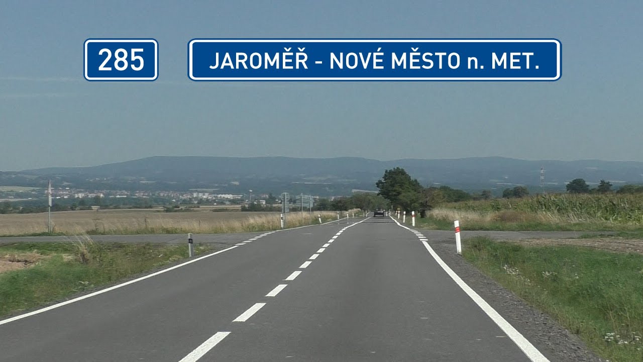 Silnice II/285: Jaroměř - Nové Město nad Metují (2023 - 3x)