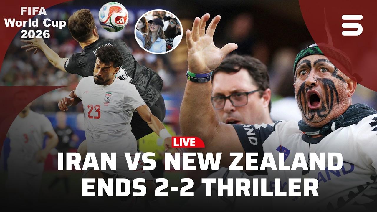 Live | Iran Draw 2-2 With New Zealand in World Cup Opener | Full Recap & Reactions | ZO1K