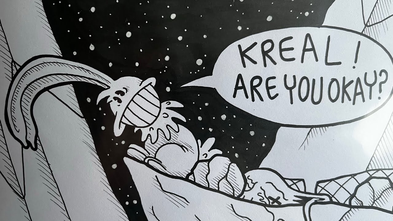 ThePutridEye is inking page 25