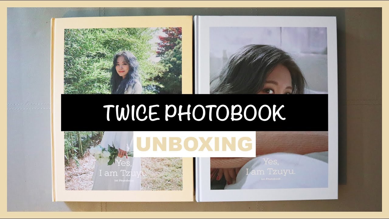 ⭐️ UNBOXING TWICE YES, I AM TZUYU 1ST PHOTOBOOKS ⭐️