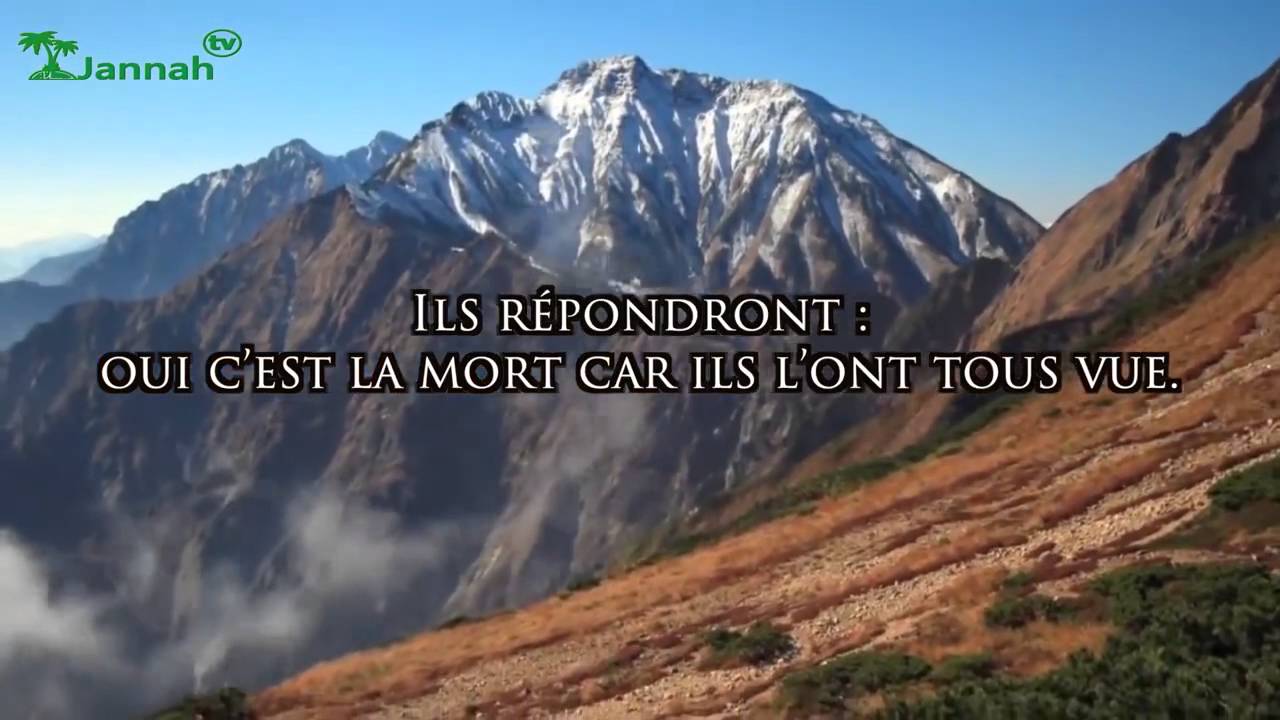&Eacute;COUTES CE RAPPEL TOUCHANT SUR LA MORT