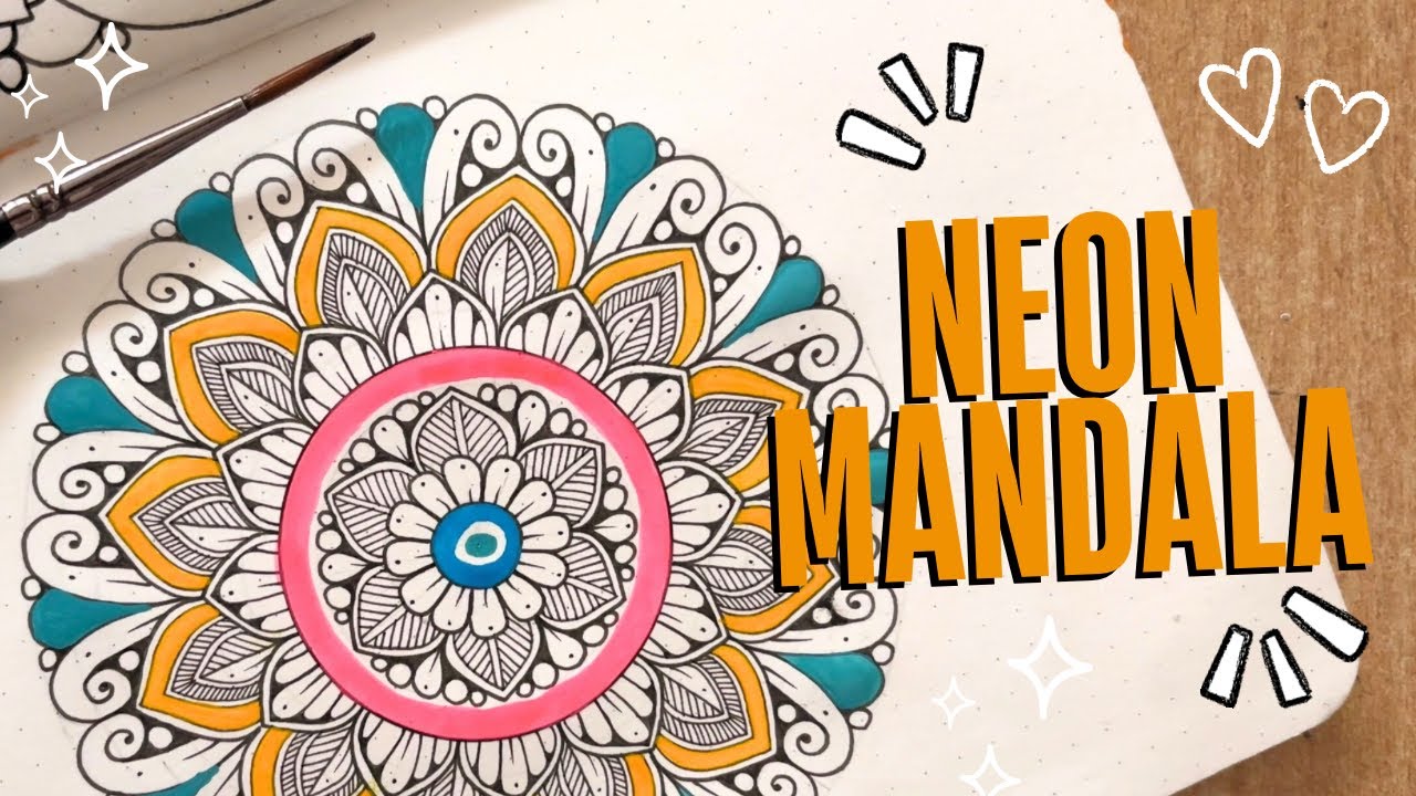 neon mandala | process video 