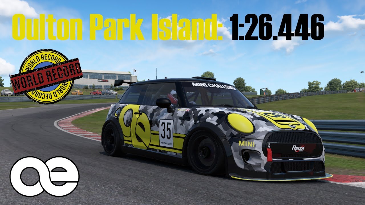 V1.5 | TT Lap | Oulton Park - Island | 1:26.446 (World Record) | JCW Mini Cooper Challenge | AMS2