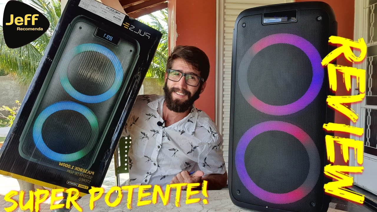 Caixa de Som Torre PULSE PULSEBOX SP359 1000W: COMPLETASSA e MEGA POTENTE! (Análise Completa)