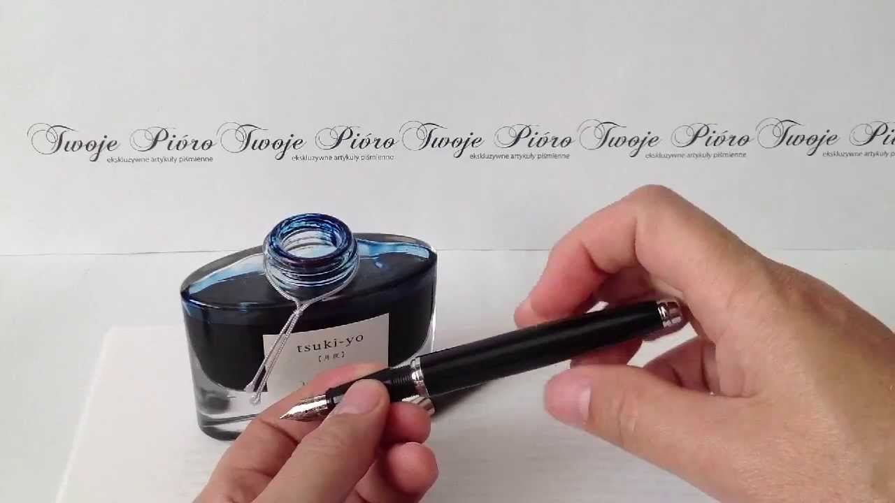 Pióra wieczne Sheaffer - napełnianie pióra za pomocą tłoczka