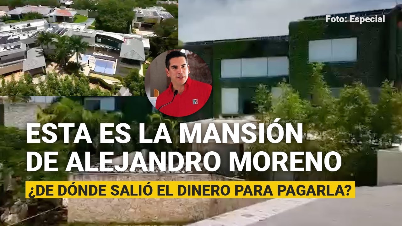 Esta es la mansión de Alejandro Moreno por dentro. ¿De dónde salió el dinero para pagarla?