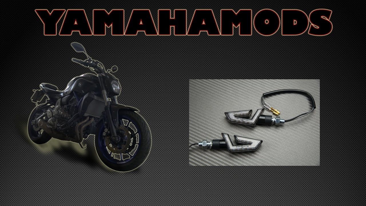 Yamahamods #4 |  Clignotants leds pour Yamaha MT07
