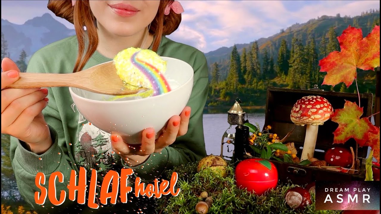 ★ASMR★ Schlaf Hotel 🍃 Herbst 🍂 Zimmer - Einschlafen mit Natur Sounds | Dream Play ASMR