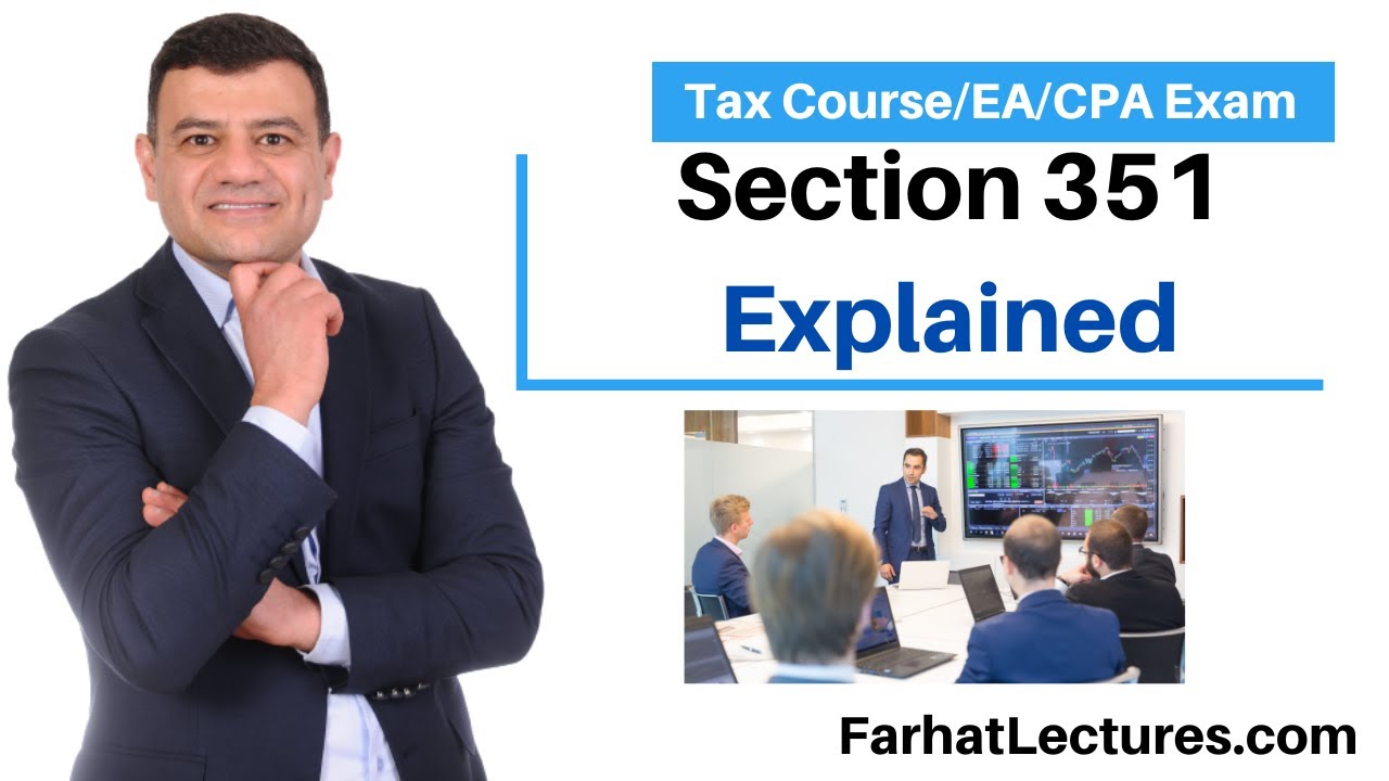 Section 351 Corporate Formation.  CPA Exam
