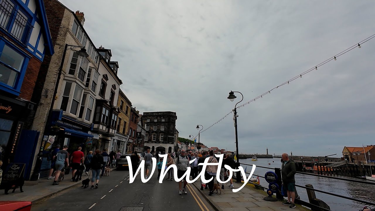 Whitby, Yorkshire, England - Walking tour (4K)