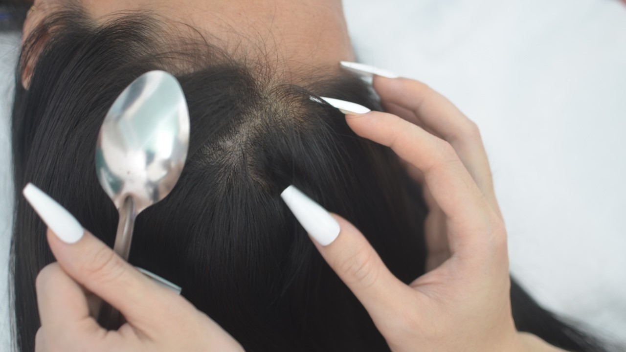 ASMR Hair Play And Scalp Check On Real Person, Tingles Hair Sounds For Deep Sleep