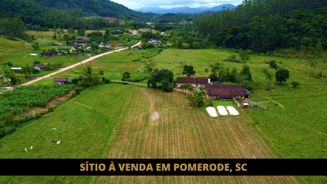 Sítio com mais de 93.000m² à Venda em Pomerode, SC R$ 1.750.000,00
