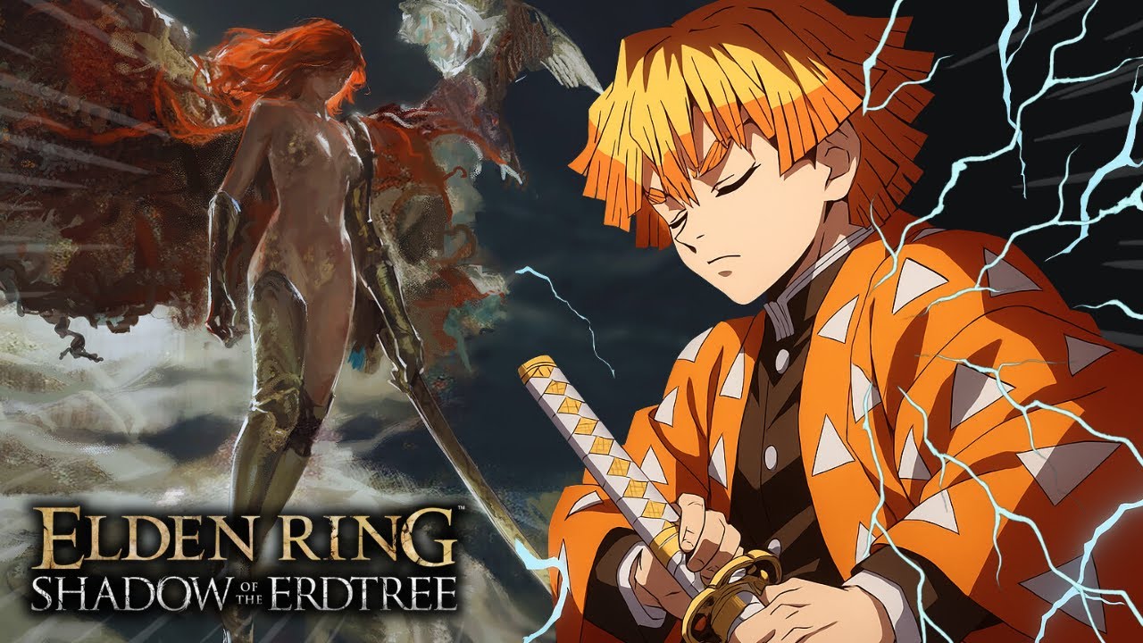 ZENITSU EM ELDEN RING ⚡ - A Build do Samurai do Relâmpago ⛩️⚔️