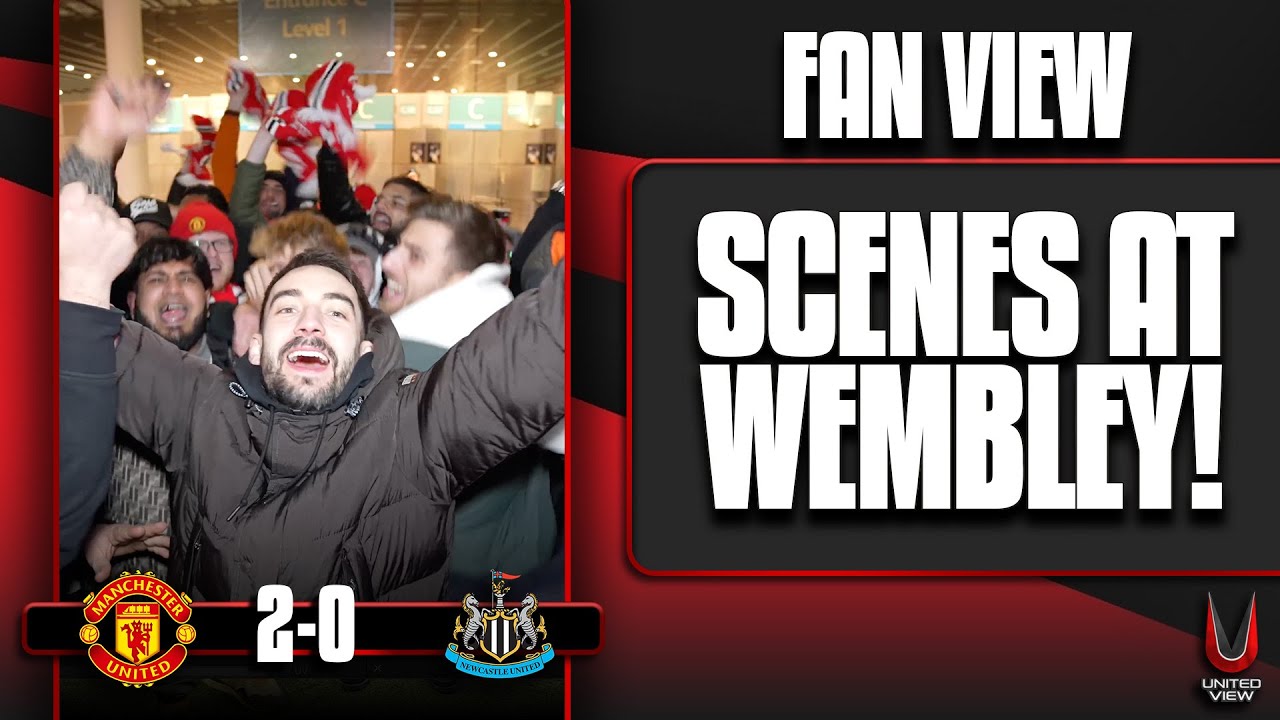 WE'VE SEEN IT ALL! WE'VE WON THE LOT! | Man United 2-0 Newcastle | Carabao Cup Final Fan View