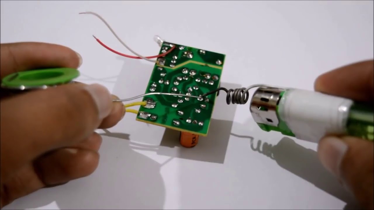 How make a shouldering iron in a lighter