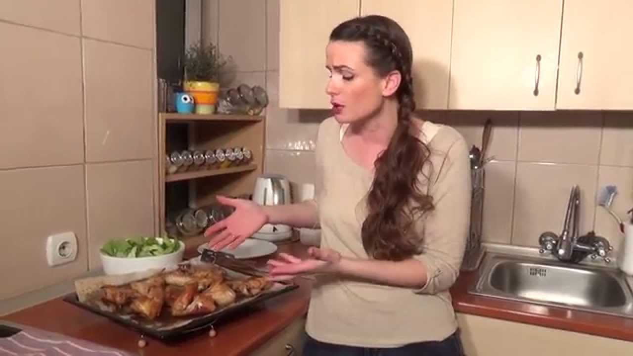 Hrskava pileca krilca iz rerne - kao sa rostilja