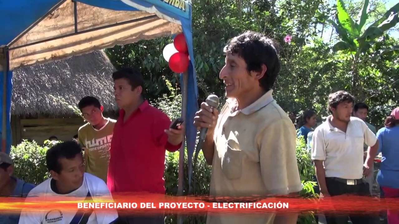 PRIMERA PIEDRA  E INAGURACION DE PROYECTOS DE ELECTRIFICACION   VALLE SAN MIGUEL