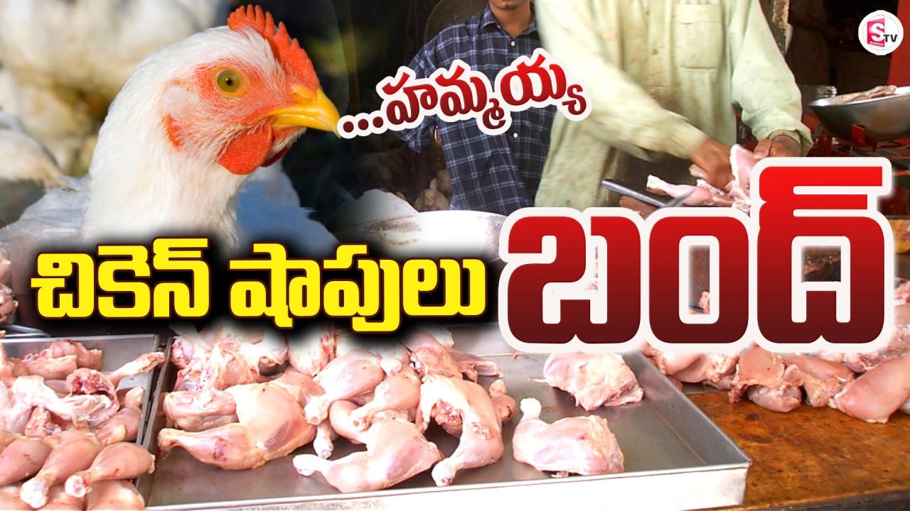 Live🔴:చికెన్ షాపులు బంద్ | Chicken Shop's Bund | Chicken Shops Close | SumanTV Sai