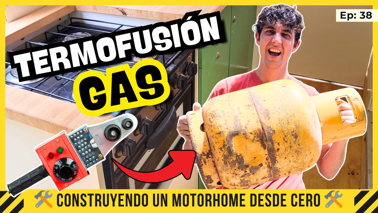 🔥 Instalación de gas en un motorhome: qué comprar y cómo hacerlo paso a paso con termofusión