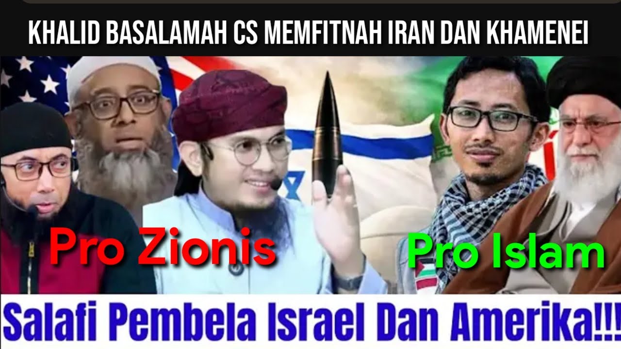 Khalid Basalamah Gurunya Richard Lee Memfitnah Iran dan Khamenei 
