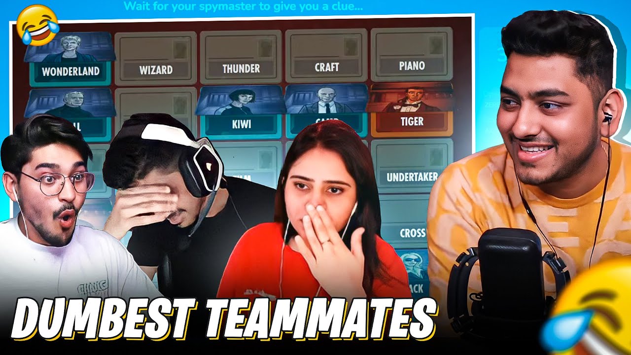 MOST DUMBEST TEAMMATES IN CODE NAME