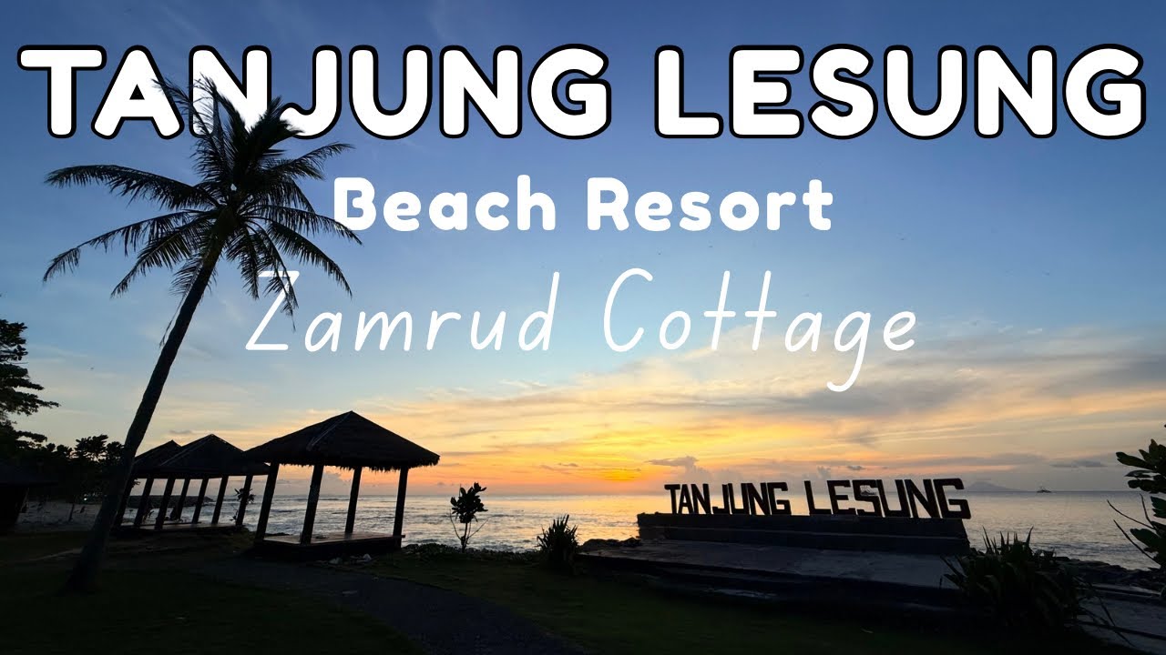 Hotel Tanjung Lesung Beach Resort. Zamrud Cottage. Family Vlog. Staycation Hotel Tanjung Lesung.
