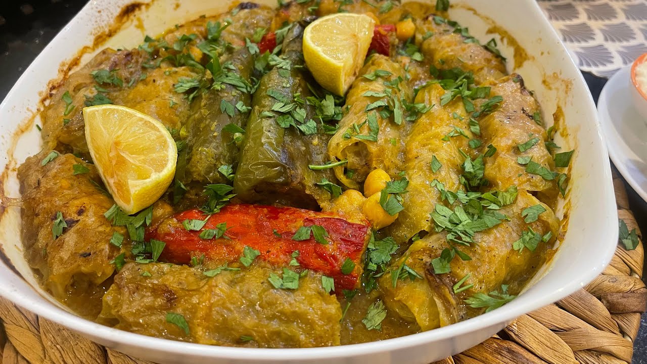 دولمة بيضة كرمبيط و فلفل🫑 🌶️