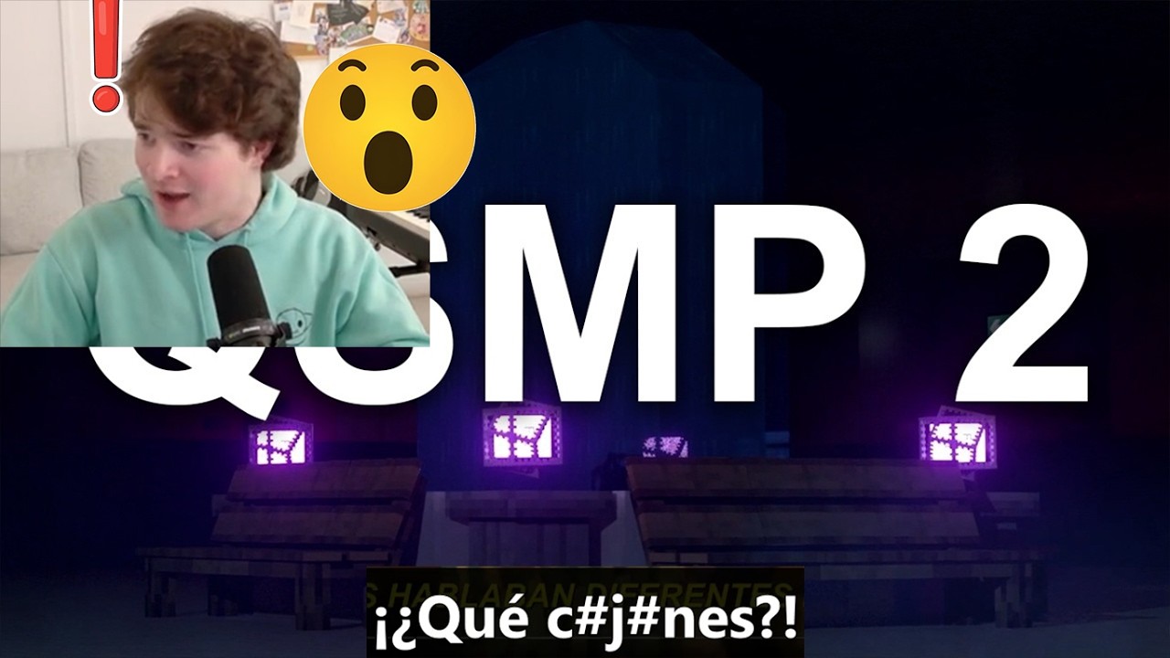 💬 TUBBO reacciona al TRAILER OFICIAL del QSMP 2 😃 (completo) y mensajea con QUACKITY | 🌐Subt.