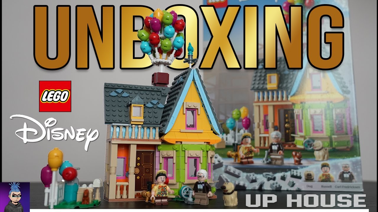 ASMR Unboxing LEGO Disney  &lsquo;Up&rsquo; House 43217 ( Speed Build & Unboxing )