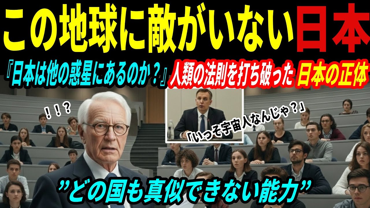 【海外の反応】世界中が驚愕した日本の超大国ランキング！予想を遥かに超える超大国が誕生していた！
