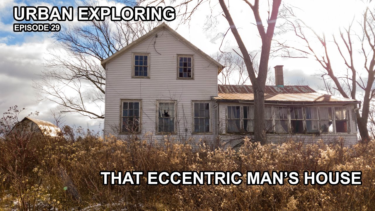 Exploring a STRANGE abandoned 1850's farmhouse of an eccentric UFO enthusiast | Messy time capsule!