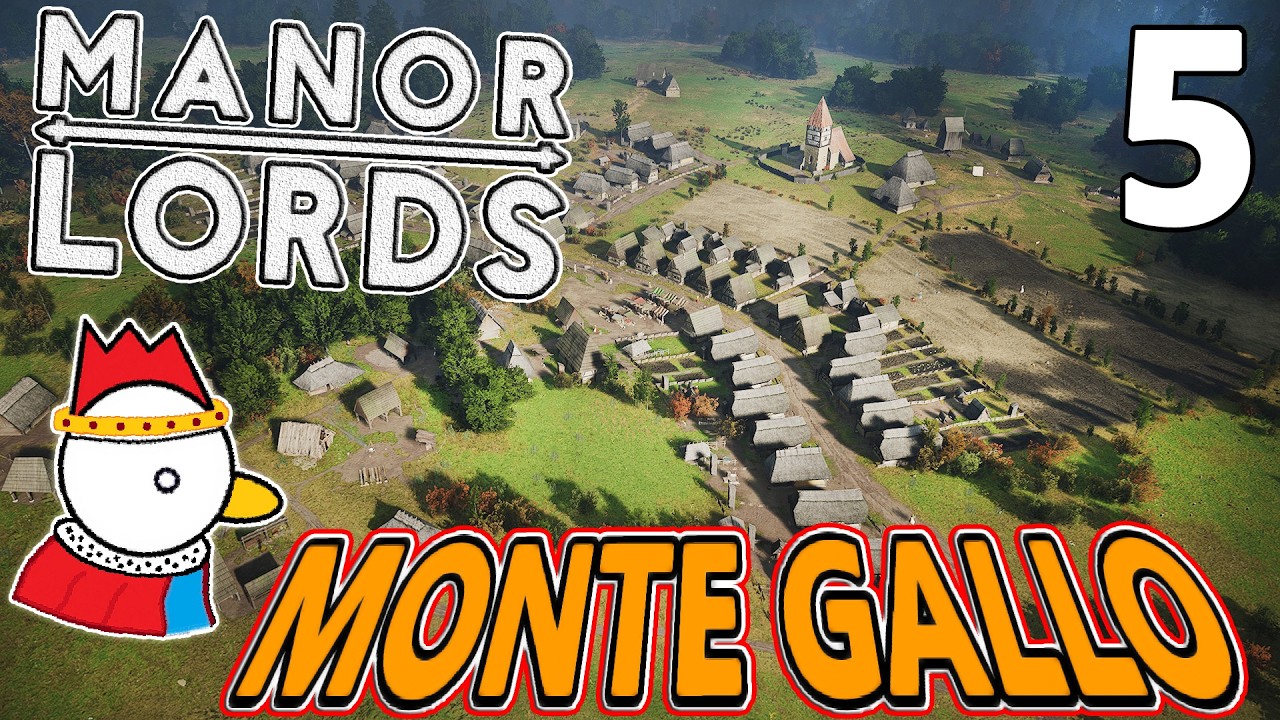 FORGIATE QUELLE ARMI! 🏹 PRESTO!! ► Monte Gallo🐔 - MANOR LORDS || Gameplay ITA #5