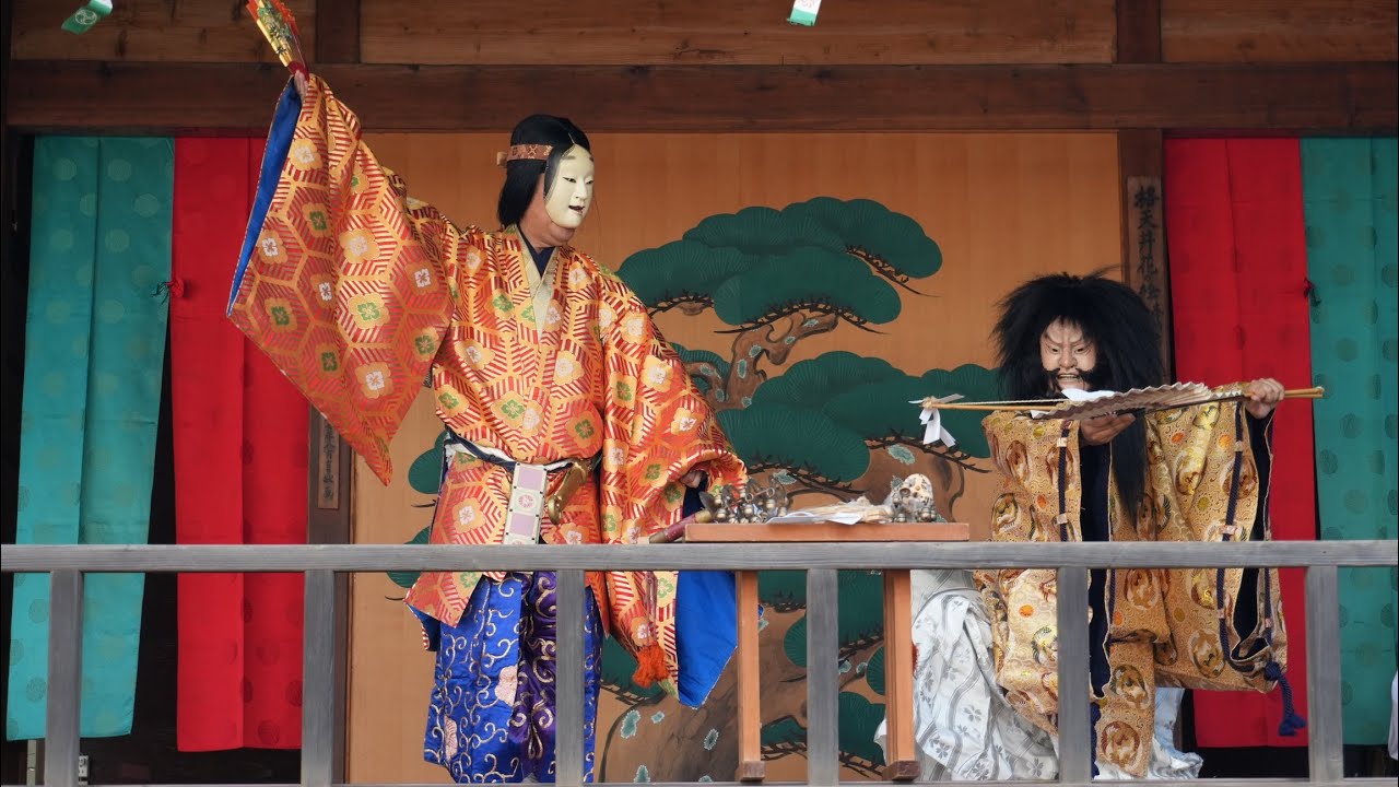 #2 月見岡八幡神社例大祭に行って来たよ2025【石山裕雅社中の神楽】