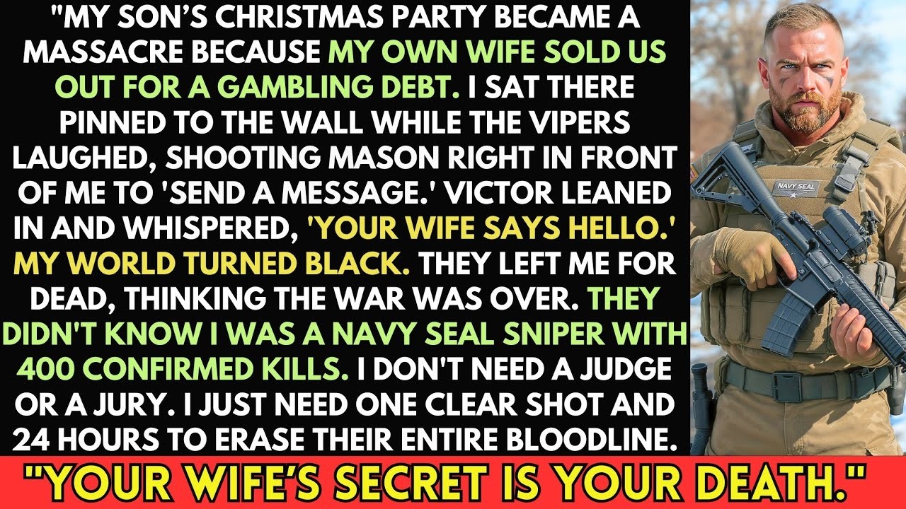 Gang Shot Up My Son’s Christmas Eve Party—They Didn’t Know His Dad Was the Navy’s Deadliest SEAL.
