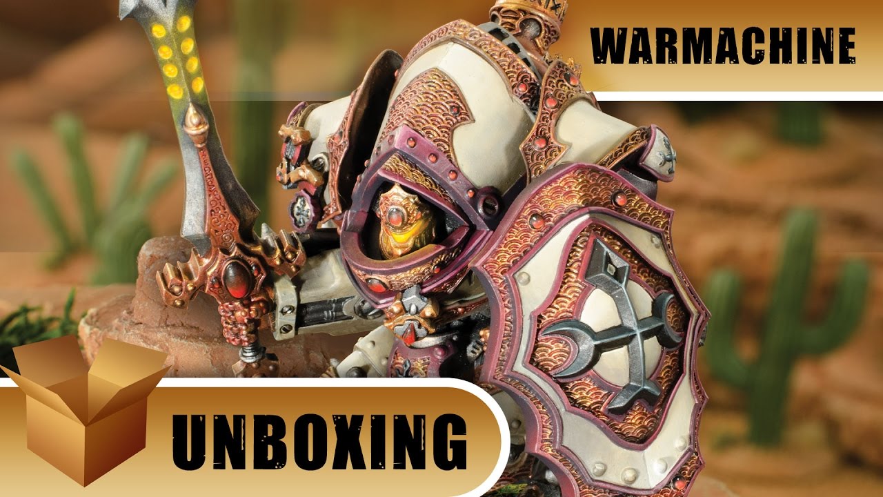 Warmachine Unboxing: Menoth Eye of Truth