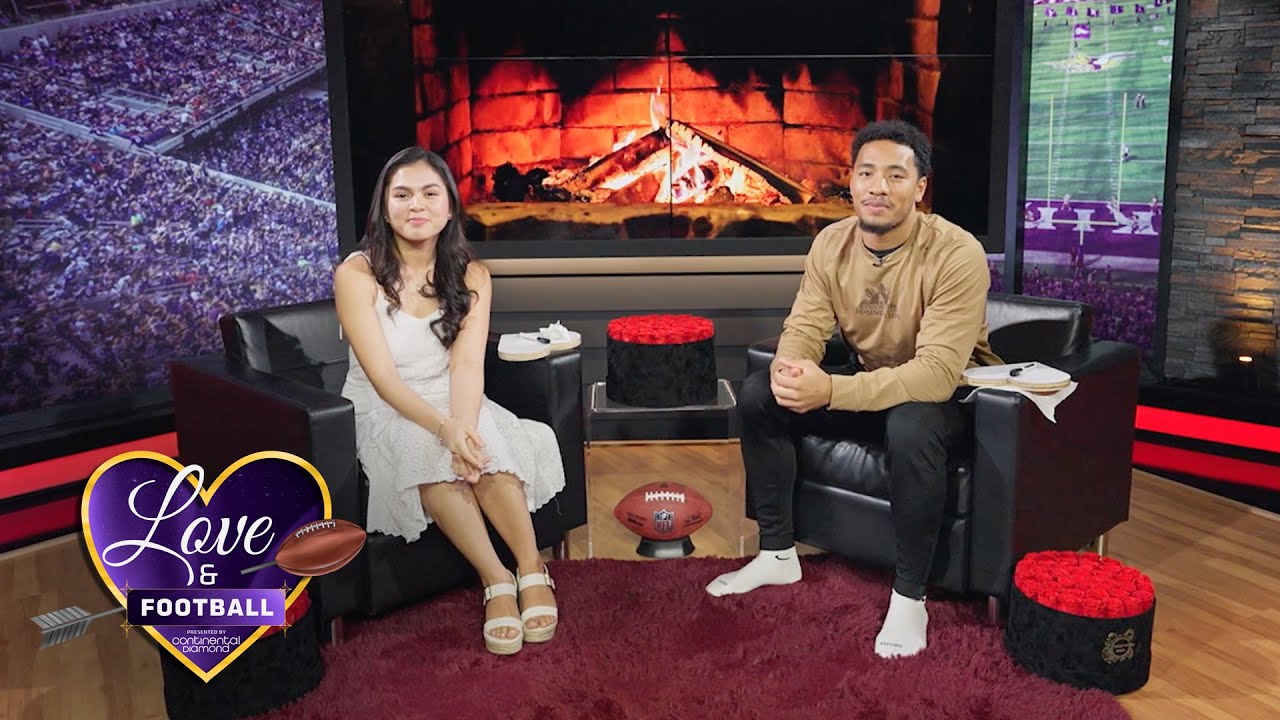 Camryn Bynum & His Wife Talk Meeting in Dubai, First Date and Long Distance Advice | Love & Football