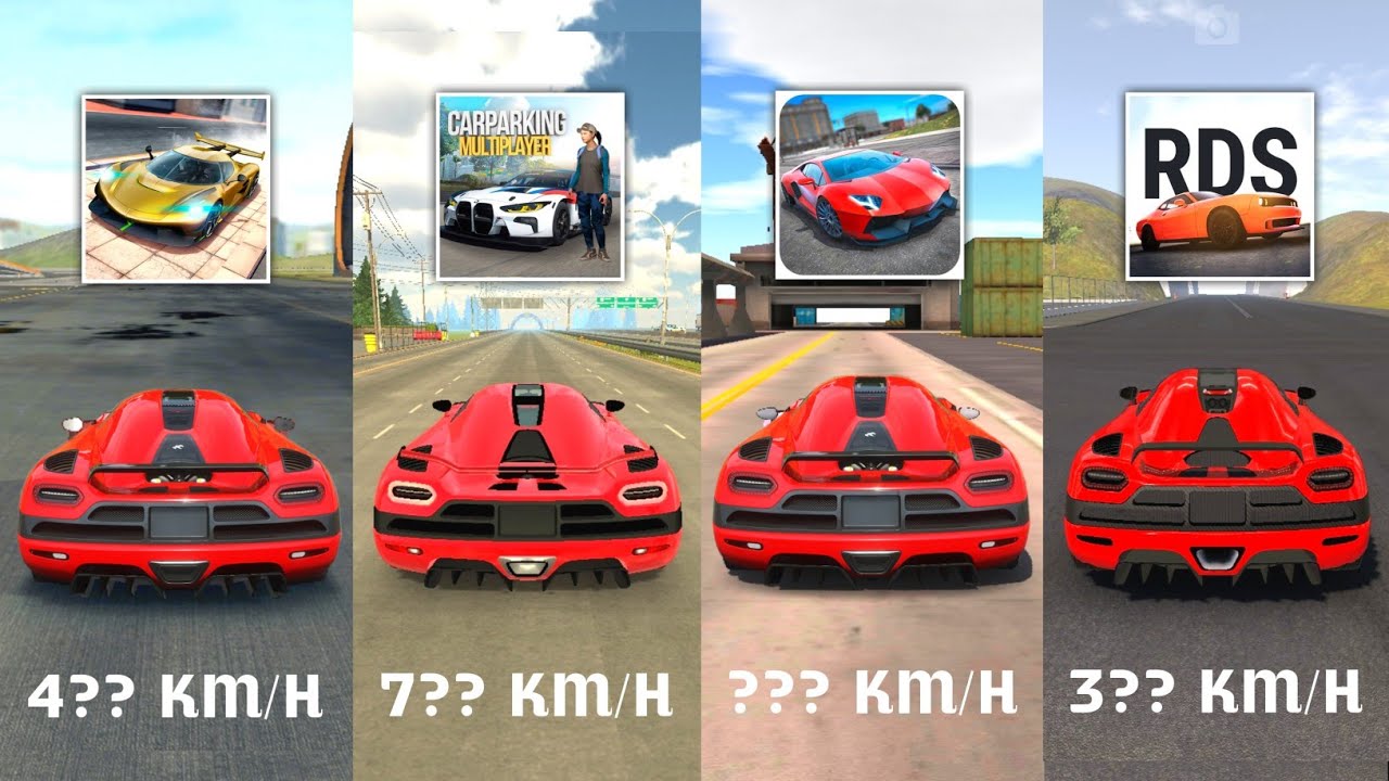 Koenigsegg Agera Top Speed In Extreme & Ultimate Car, Real Driving School, Car Parking Multiplayer