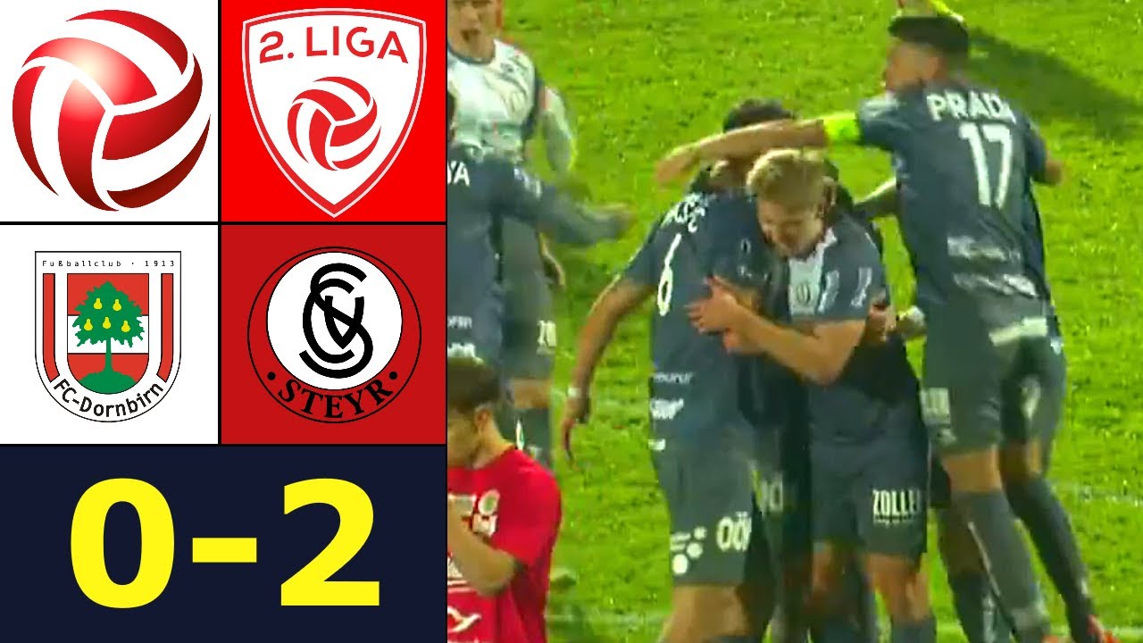 FC Dornbirn vs Vorwärts Steyr | 2. Liga Highlights 2022/23